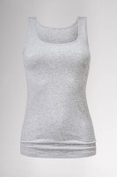 Mey Damen Top mit breitem Träger Serie Cotton Pure